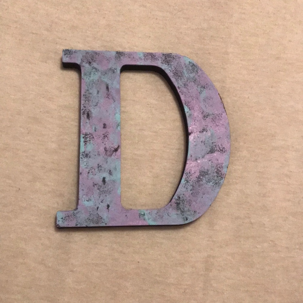 Black painted D